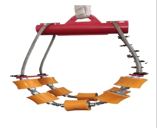 Pipe Lowering Cradle (4) – Nylon/PU Coated, Single/Double