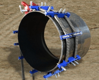 Chain Type External Line-up Clamp (Single / Double)