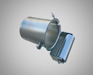 bell mouth with roller