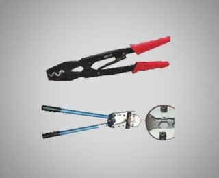 manual crimper - cable cutter