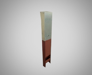 Pillar Dp-aluminium omantel